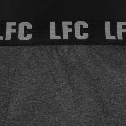 Grey - Pack Shot - Liverpool FC Mens Long Pyjama Set