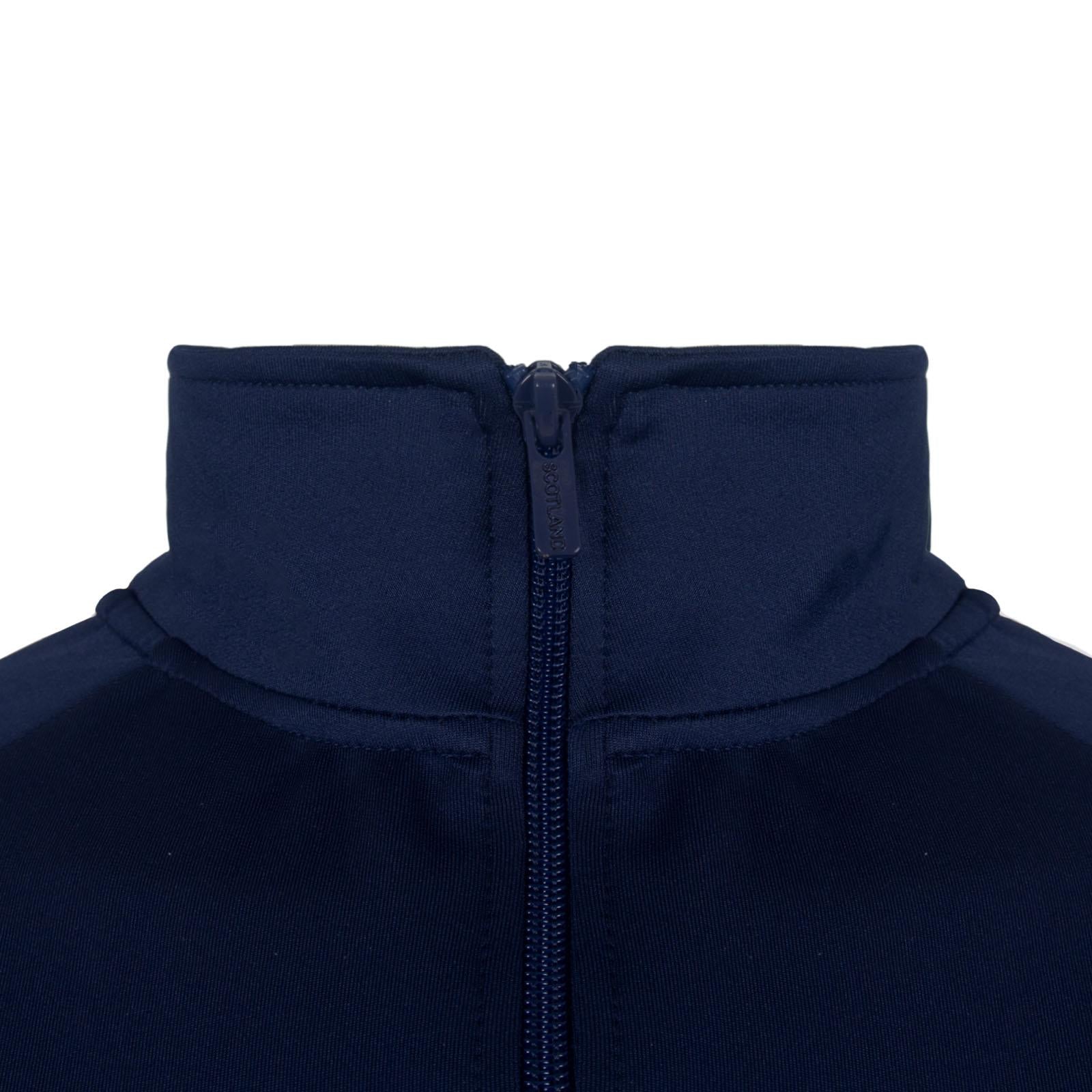 Navy-White - Lifestyle - Scottish FA Mens Track Jacket