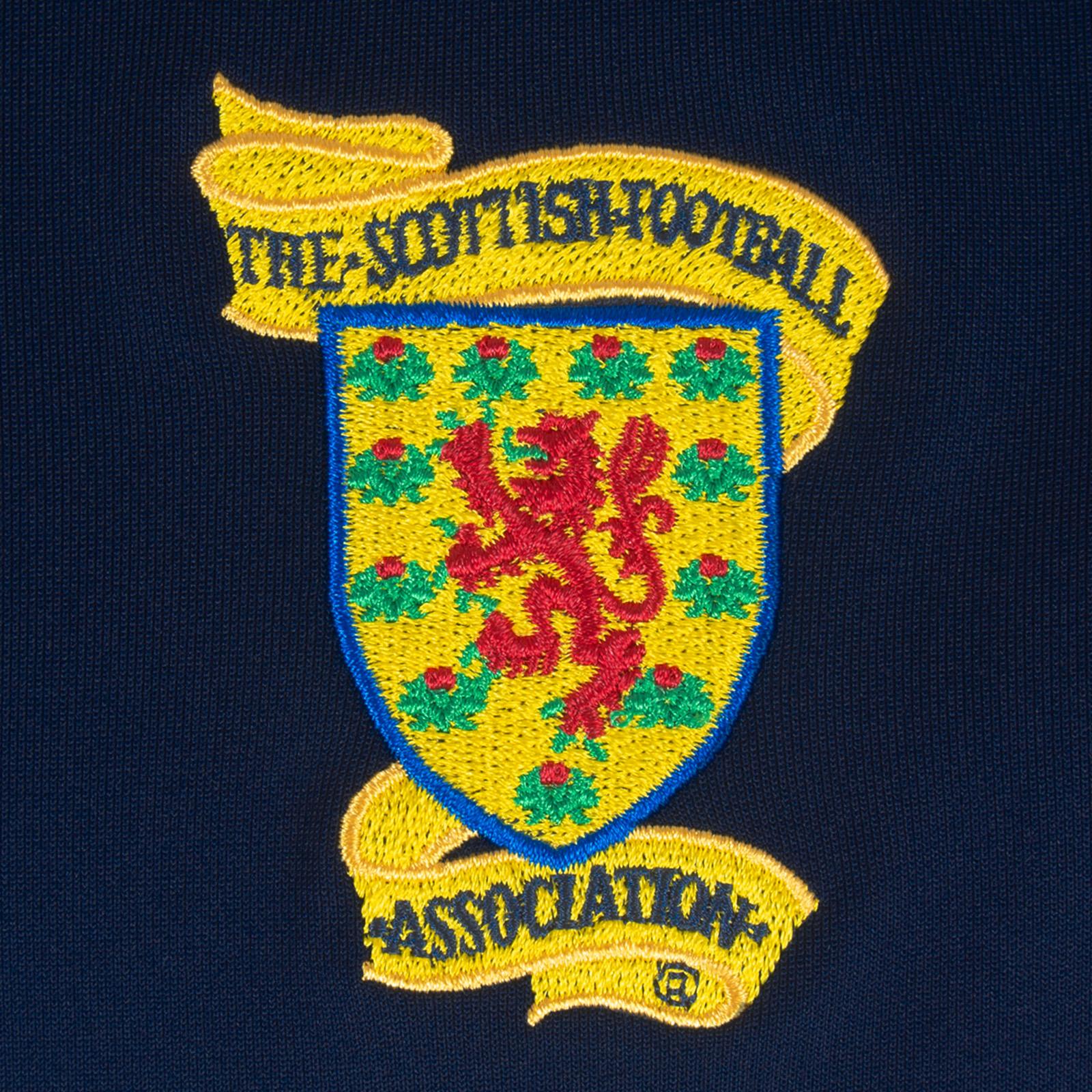 Navy-Multicoloured - Side - Scottish FA Mens Track Jacket