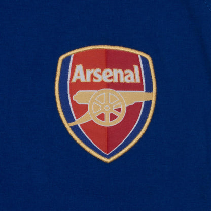 Navy-Red - Pack Shot - Arsenal FC Mens Premium Long Pyjama Set