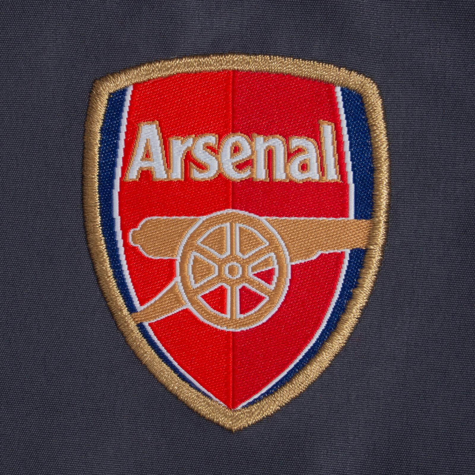 Black - Side - Arsenal FC Boys Contrast Striped Tracksuit