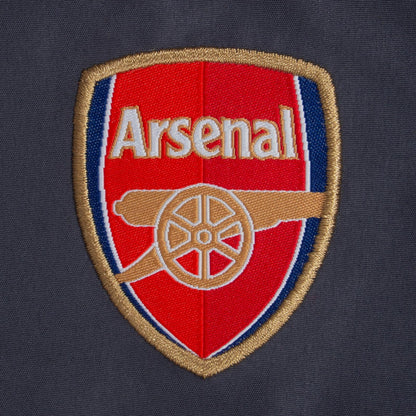 Black - Side - Arsenal FC Boys Contrast Striped Tracksuit