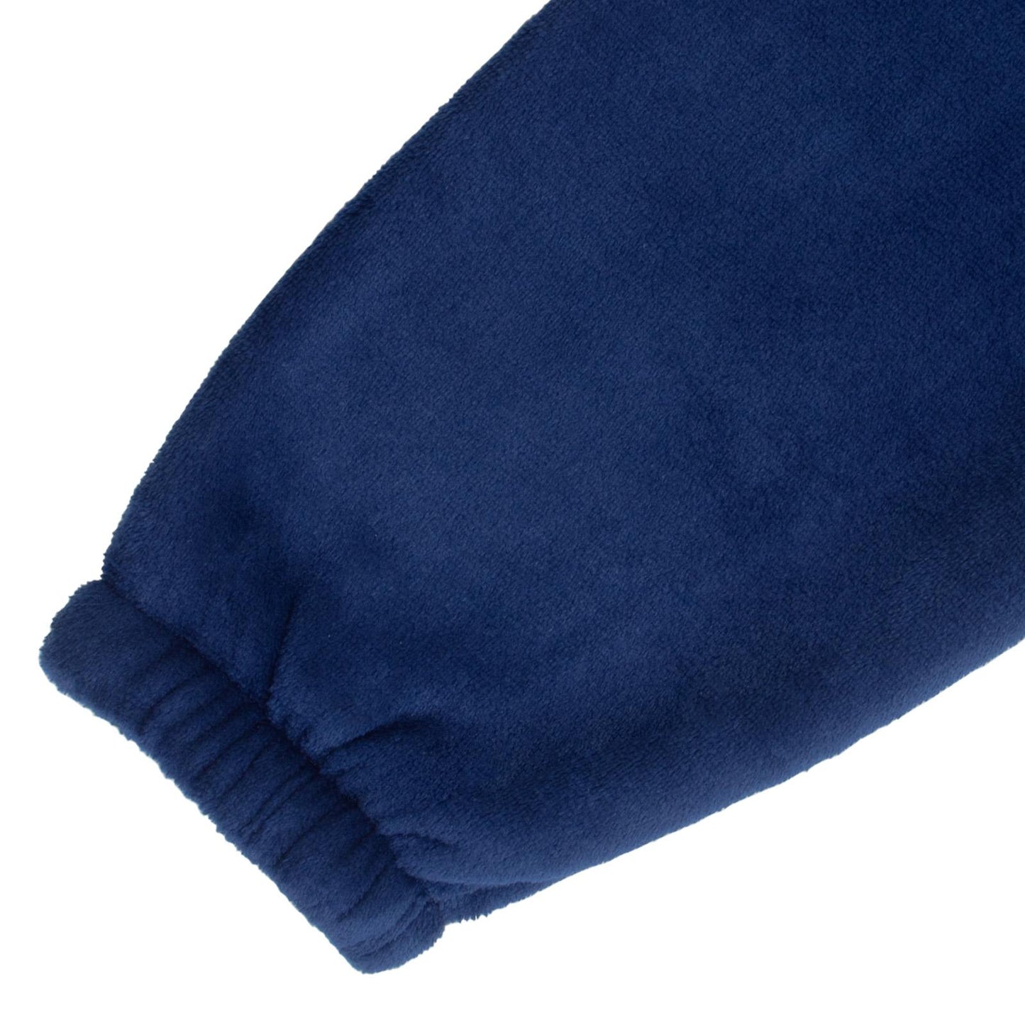 Navy Blue - Side - Manchester City FC Childrens-Kids Crest Oversized Blanket Hoodie
