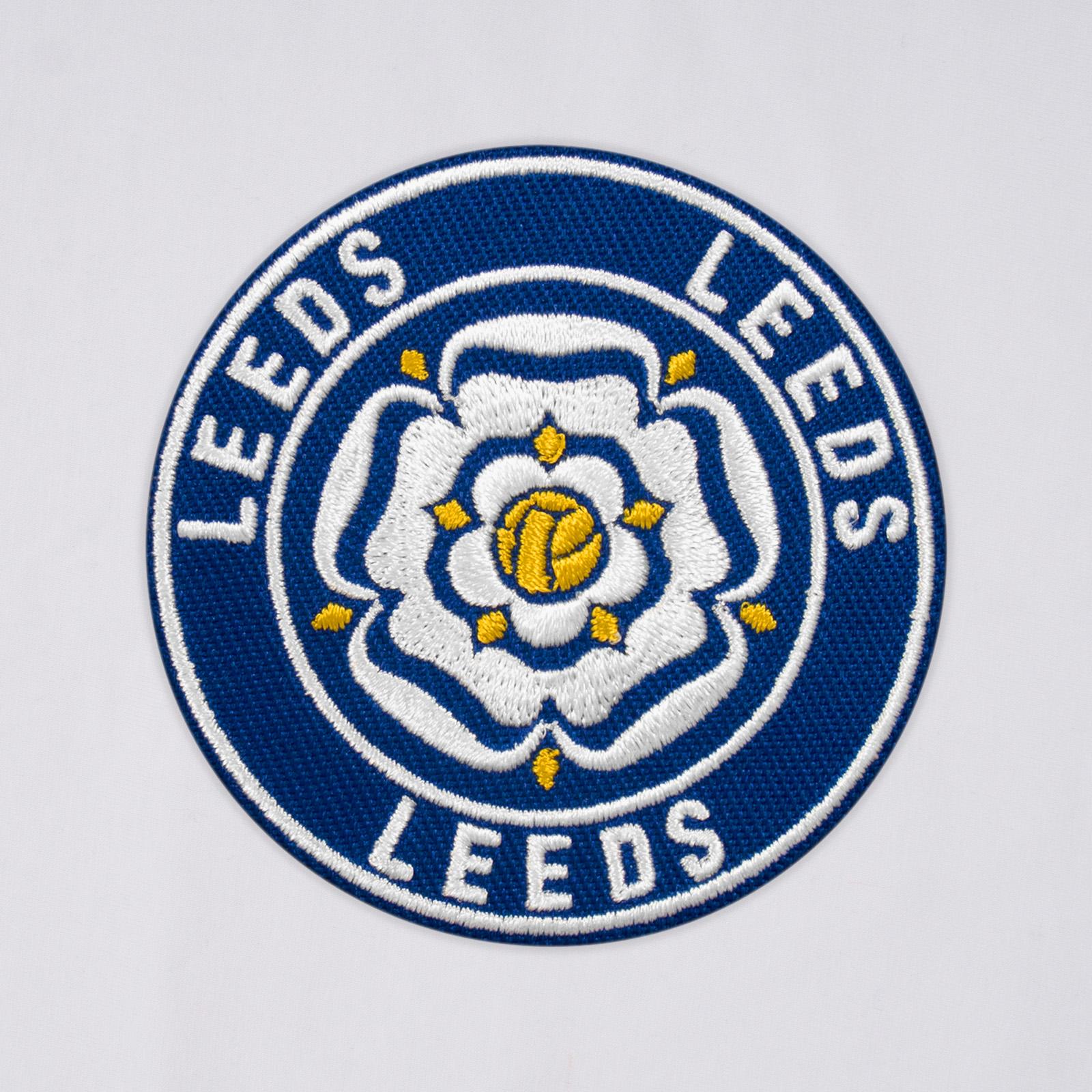 White - Side - Leeds United FC Mens Retro T-Shirt