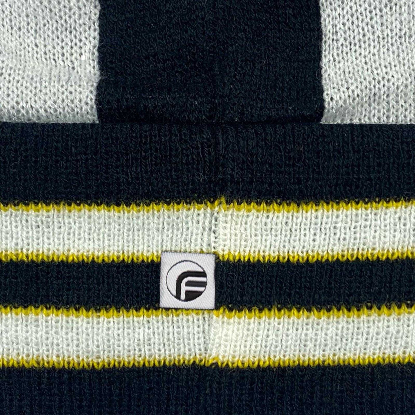 Black-White - Side - Fan Originals Newcastle 97 Home Kit Beanie