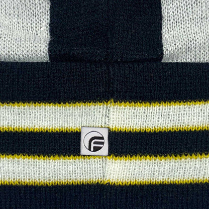 Black-White - Side - Fan Originals Newcastle 97 Home Kit Beanie