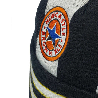 Black-White - Pack Shot - Fan Originals Newcastle 97 Home Kit Beanie