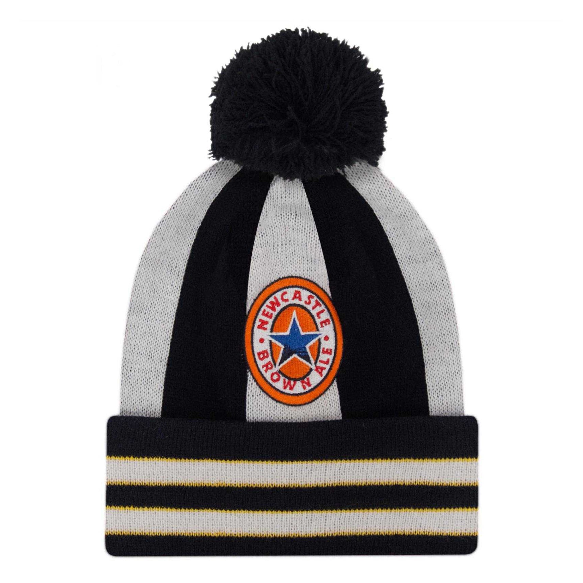 Black-White - Front - Fan Originals Newcastle 97 Home Kit Beanie