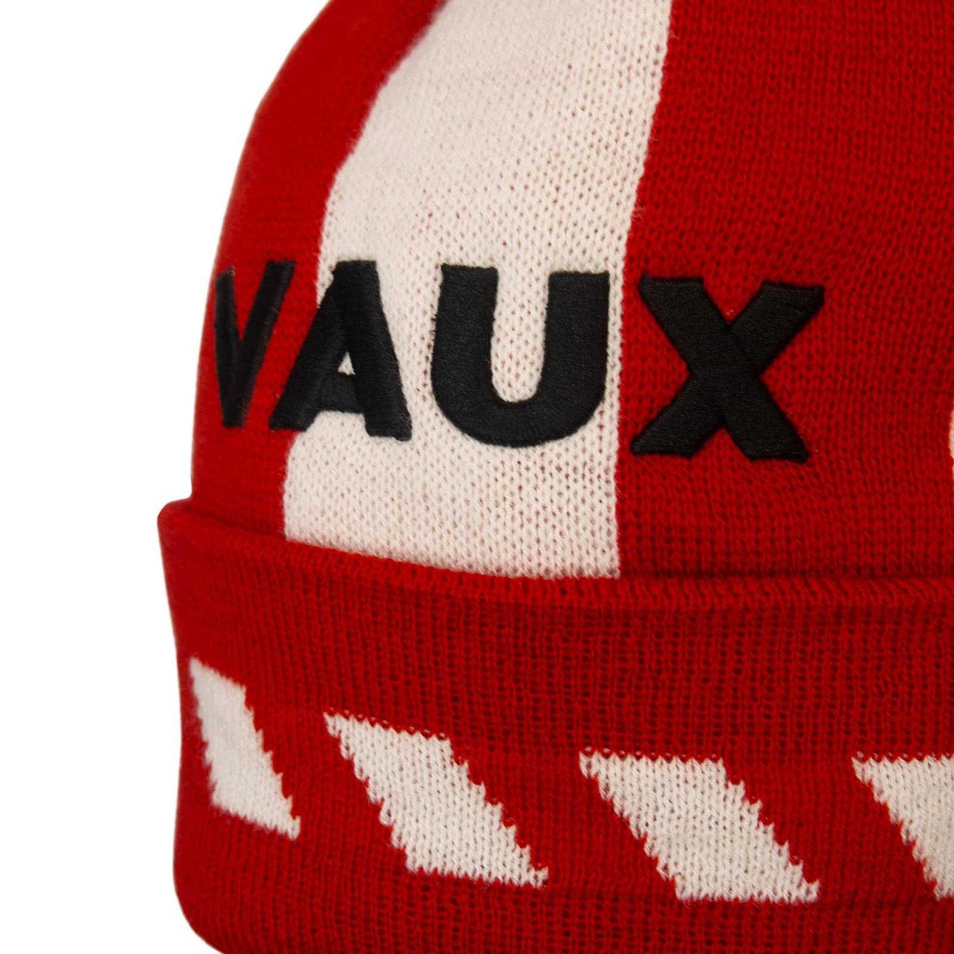 Red-White - Back - Fan Originals Sunderland 1988 Home Kit Beanie