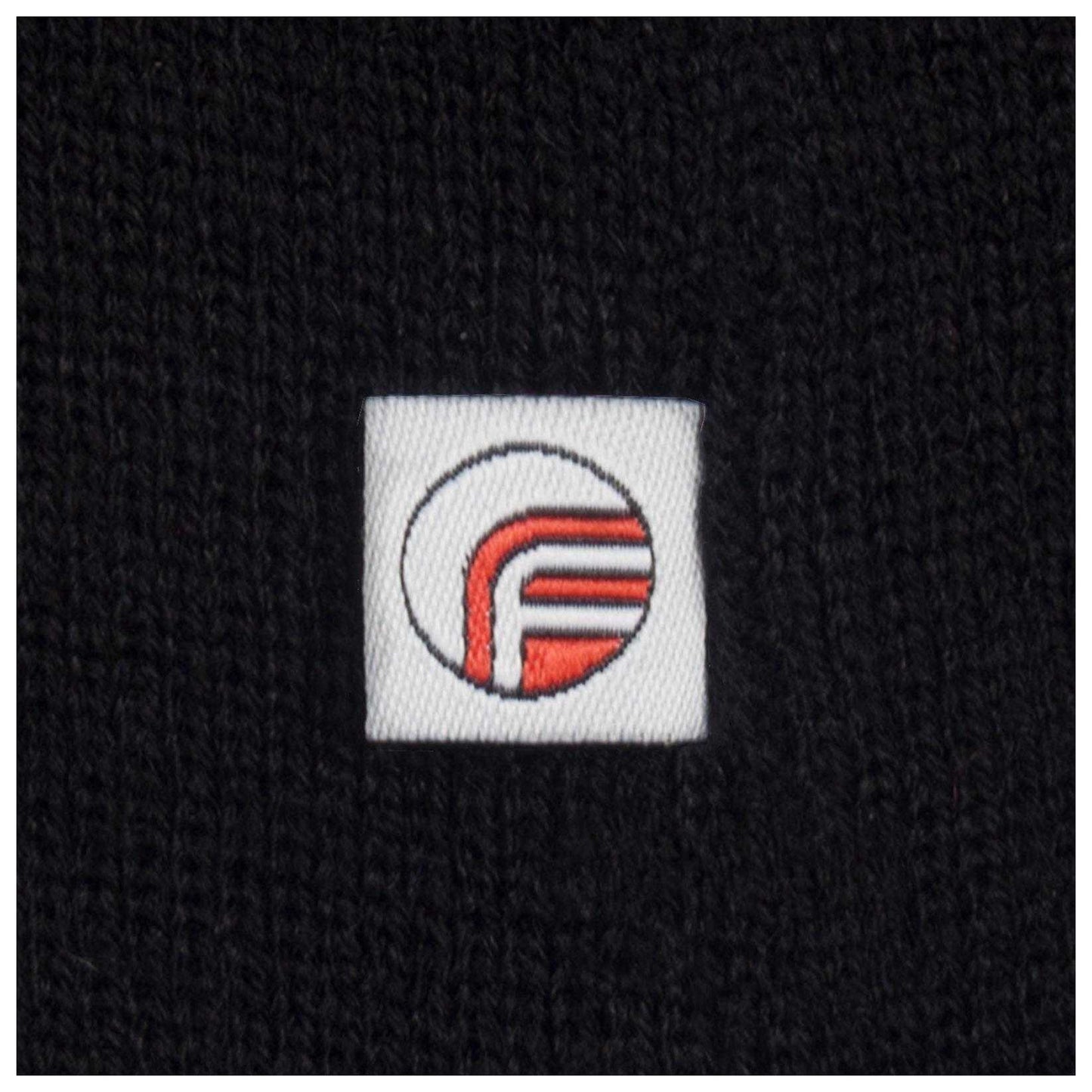 Black - Lifestyle - Fan Originals Manchester Crest Bobble Beanie