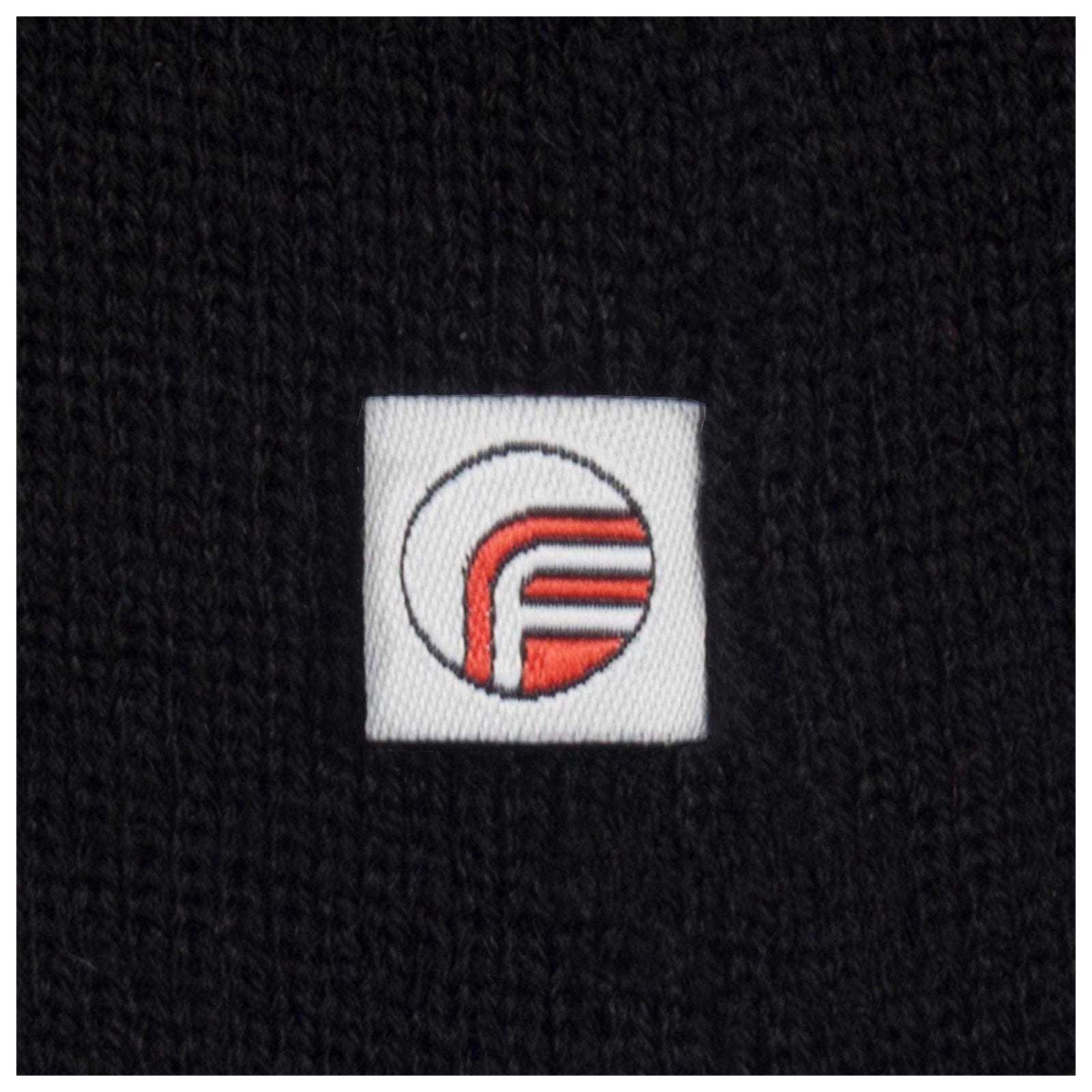 Black - Lifestyle - Fan Originals Manchester Crest Bobble Beanie