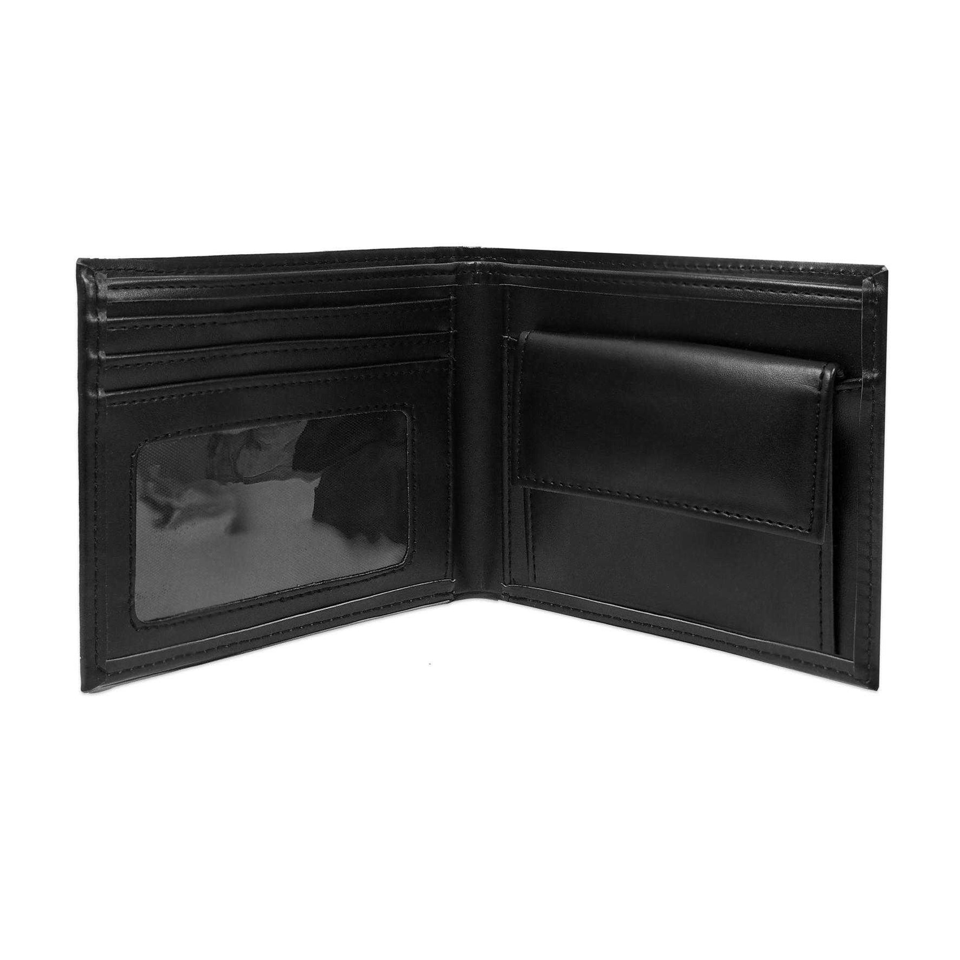 Black - Back - Chelsea FC Crest Embossed Wallet