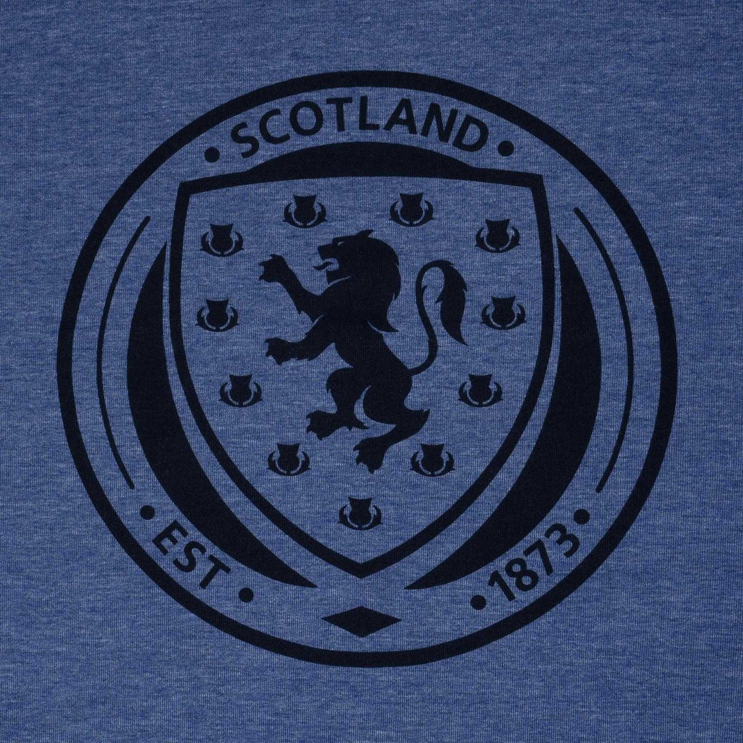 Navy Marl - Lifestyle - Scotland FA Mens Short Pyjama Set