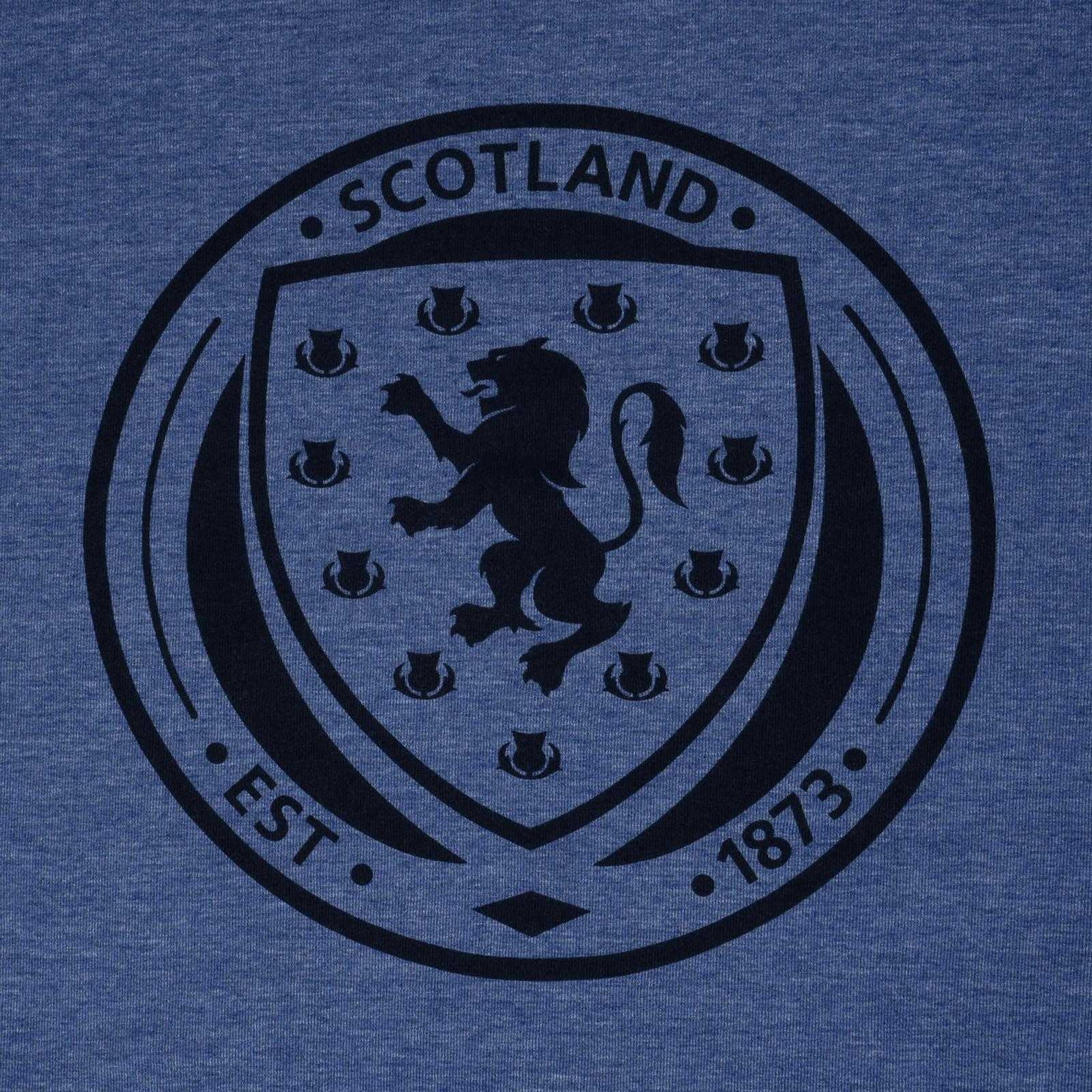 Navy Marl - Lifestyle - Scotland FA Mens Short Pyjama Set