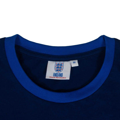 Navy Blue - Lifestyle - England Mens Premium Long Pyjama Set