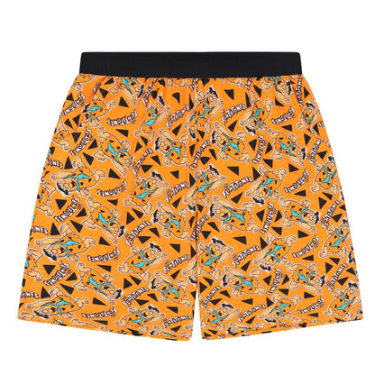 Black - Side - The Flintstones Boys Fred Short Pyjama Set