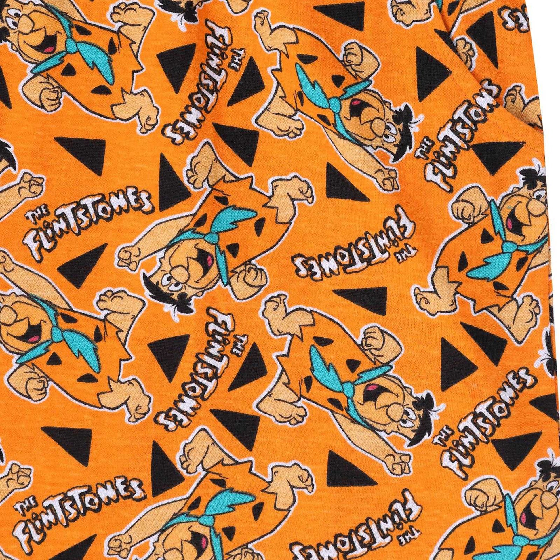 Black - Lifestyle - The Flintstones Boys Fred Short Pyjama Set