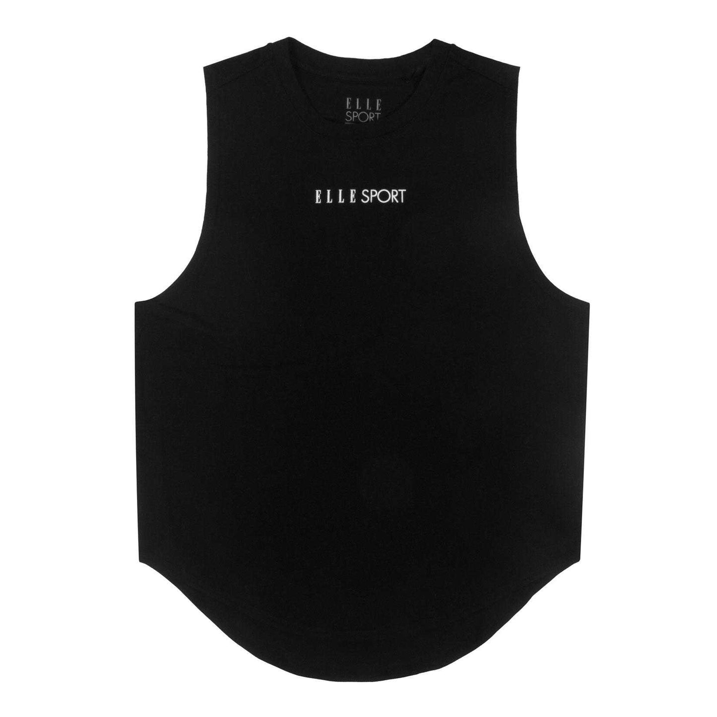 Black - Front - Elle Womens-Ladies Signature Vest Top