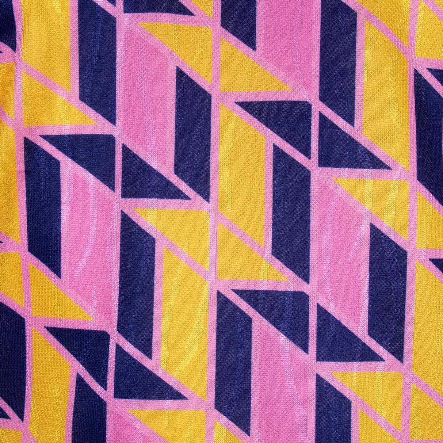 Navy-Yellow-Pink - Pack Shot - Scottish FA Mens 1990 Retro Polo Shirt
