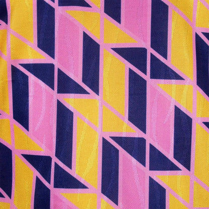 Navy-Yellow-Pink - Pack Shot - Scottish FA Mens 1990 Retro Polo Shirt