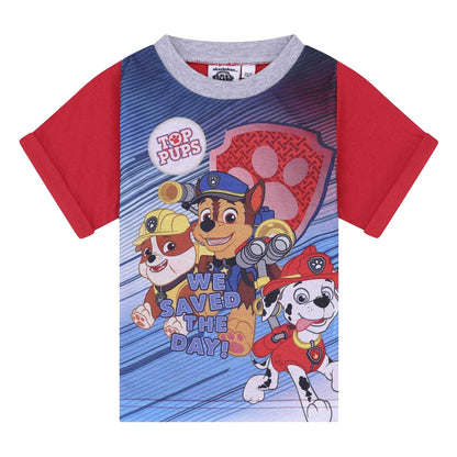 Grey - Back - Paw Patrol Boys We Saved The Day Pyjama Set