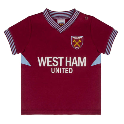 Claret - Side - West Ham United FC Toddler Home Kit