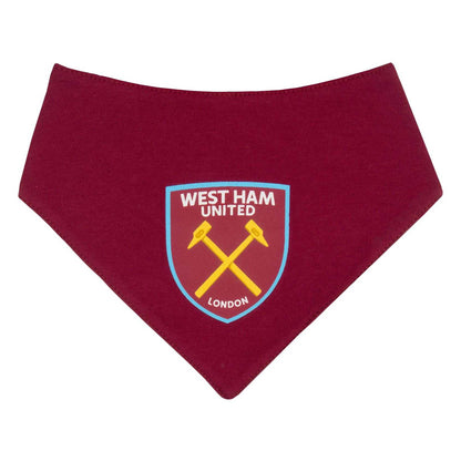 Claret-Ecru - Back - West Ham United FC Home & Away Kit Bibs (Pack Of 2)