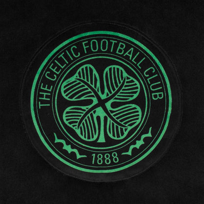Black - Back - Celtic FC Mens Oversized Blanket Hoodie