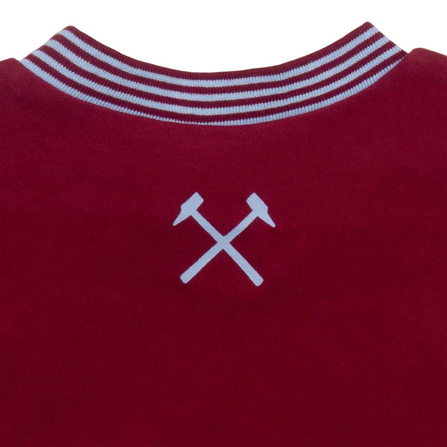 Claret - Side - West Ham United FC Baby Home Kit Sleepsuit