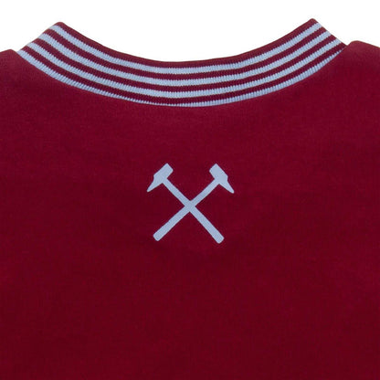 Claret - Side - West Ham United FC Baby Home Kit Sleepsuit