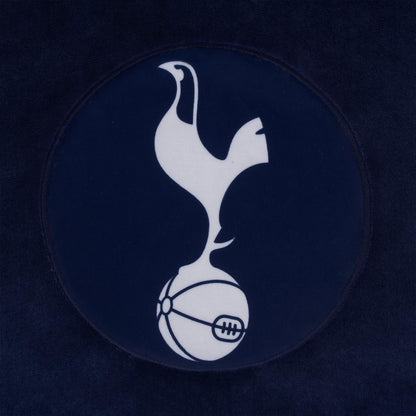 Navy Blue - Back - Tottenham Hotspur FC Mens Oversized Blanket Hoodie
