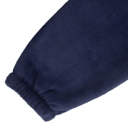 Navy Blue - Side - Tottenham Hotspur FC Mens Oversized Blanket Hoodie