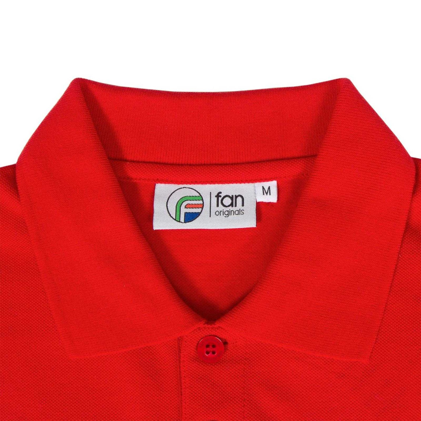 Red - Lifestyle - Fan Originals Mens United 1958 Crest Polo Shirt