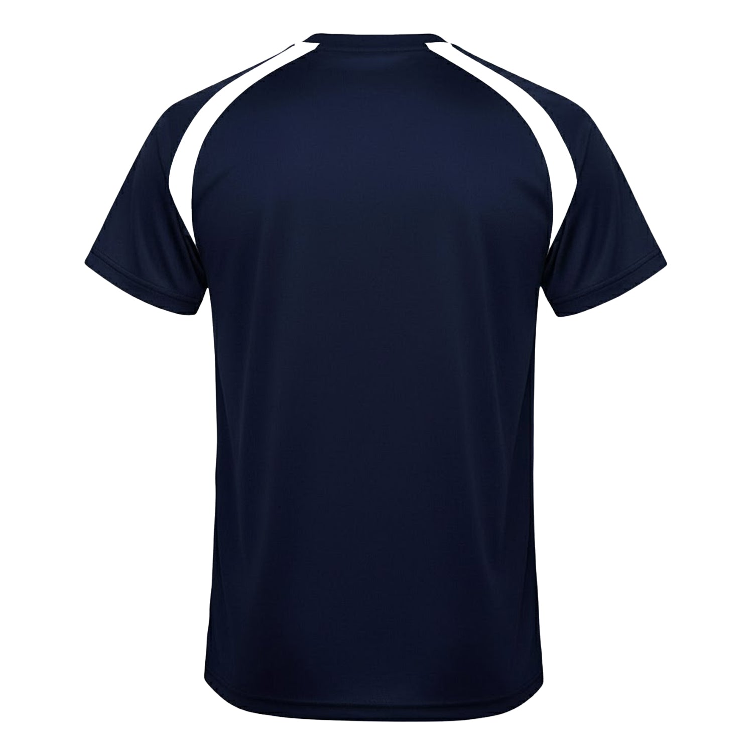 Navy Blue - Back - Tottenham Hotspur FC Mens Contrast Piping T-Shirt