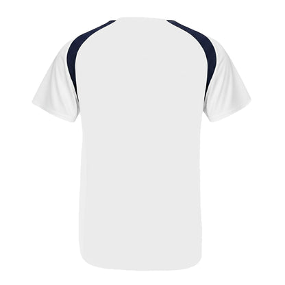 White - Back - Tottenham Hotspur FC Mens Contrast Piping T-Shirt