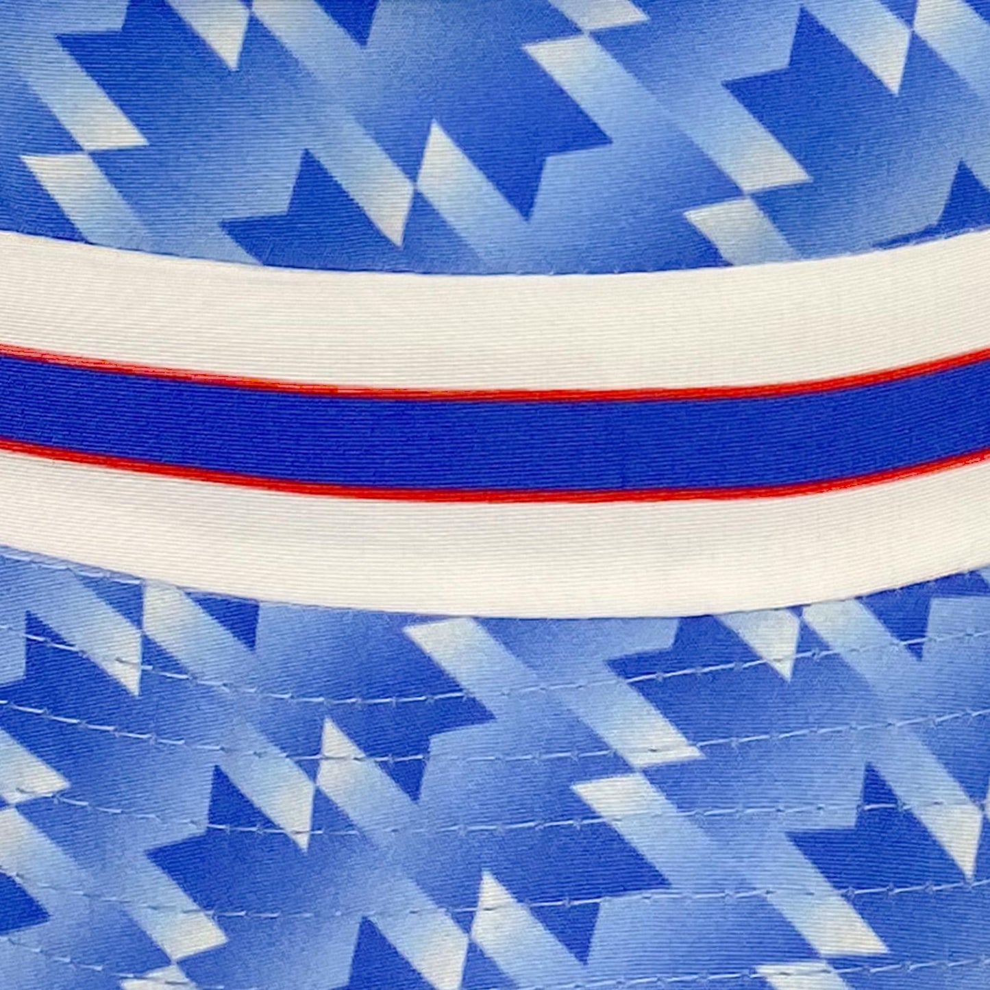 Blue - Pack Shot - Fan Originals United 1990 Retro Bucket Hat
