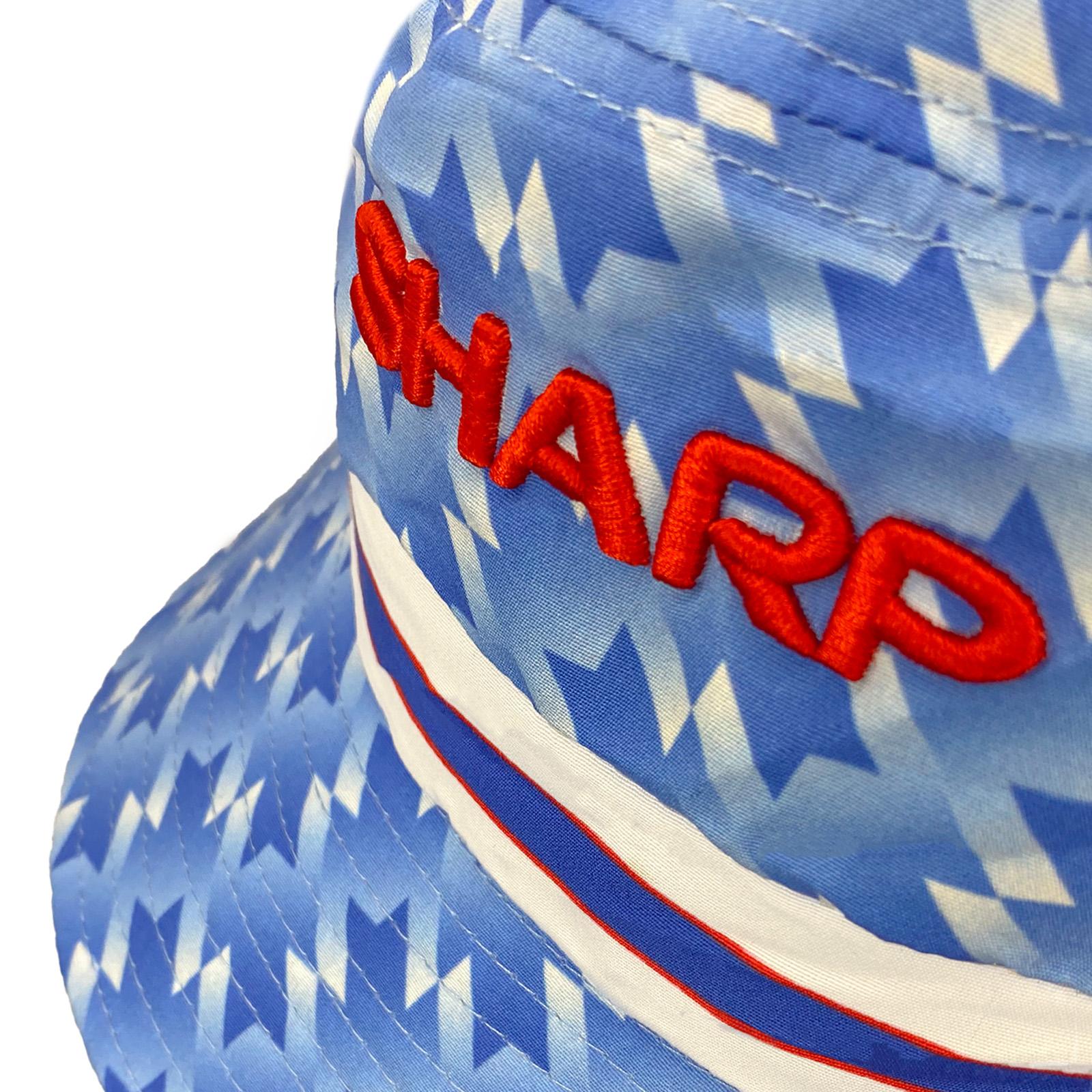 Blue - Close up - Fan Originals United 1990 Retro Bucket Hat