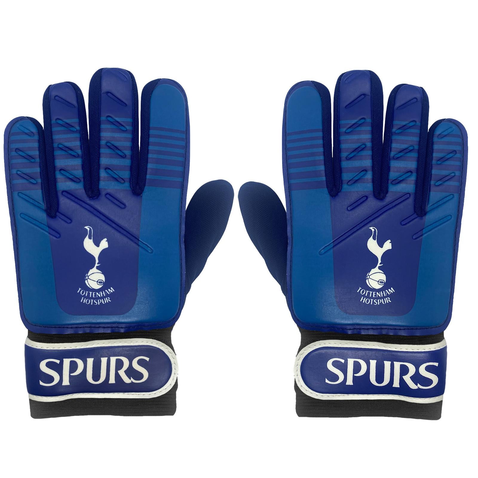 Navy Blue - Back - Tottenham Hotspur FC Childrens-Kids Goalkeeper Gloves
