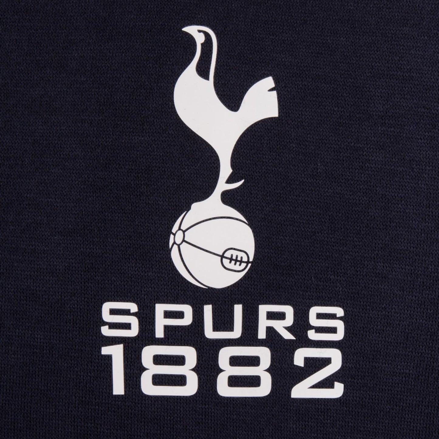 Navy - Back - Tottenham Hotspur FC Boys Full Zip Hoodie