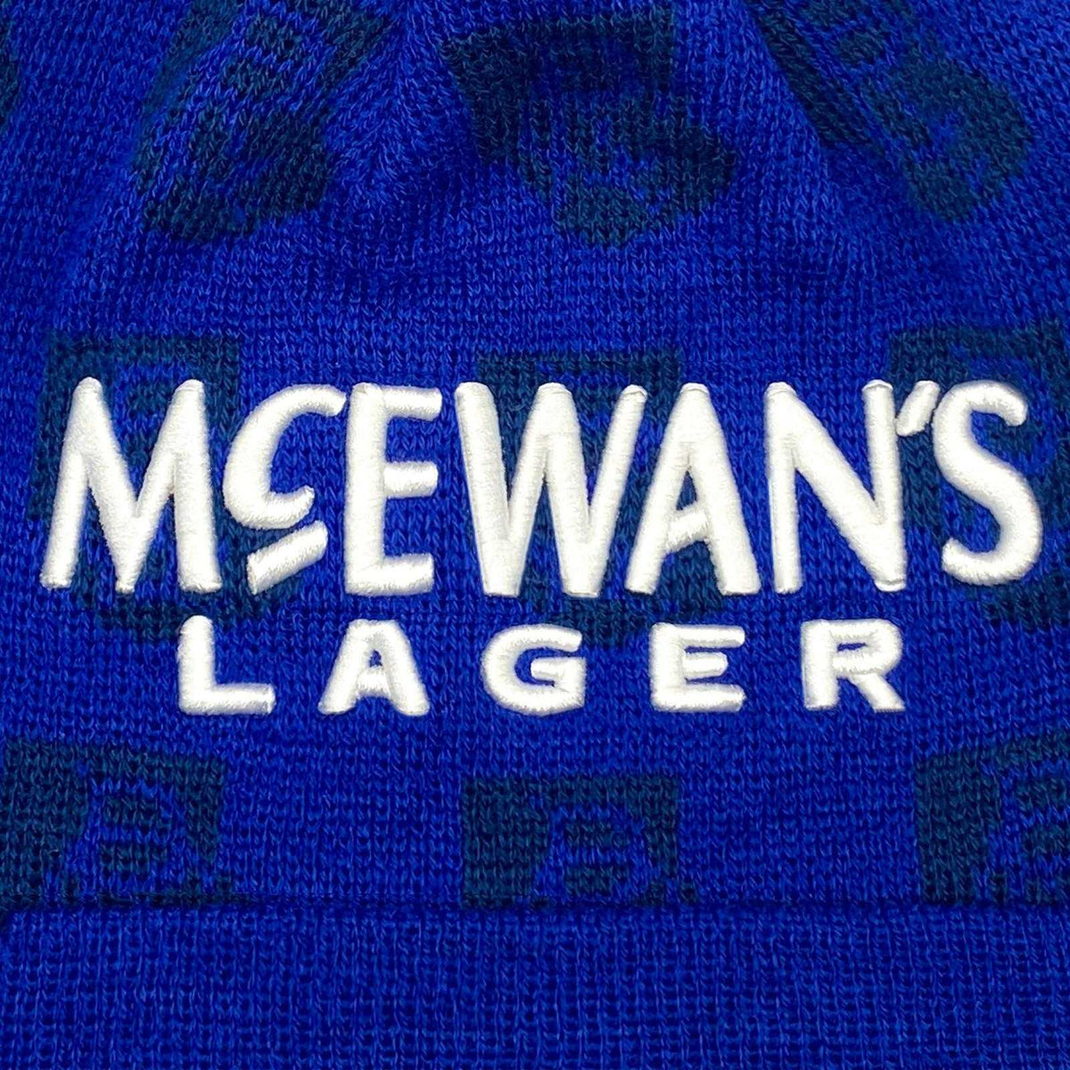 Blue-Red-White - Back - Fan Originals Rangers Embroidered Beanie