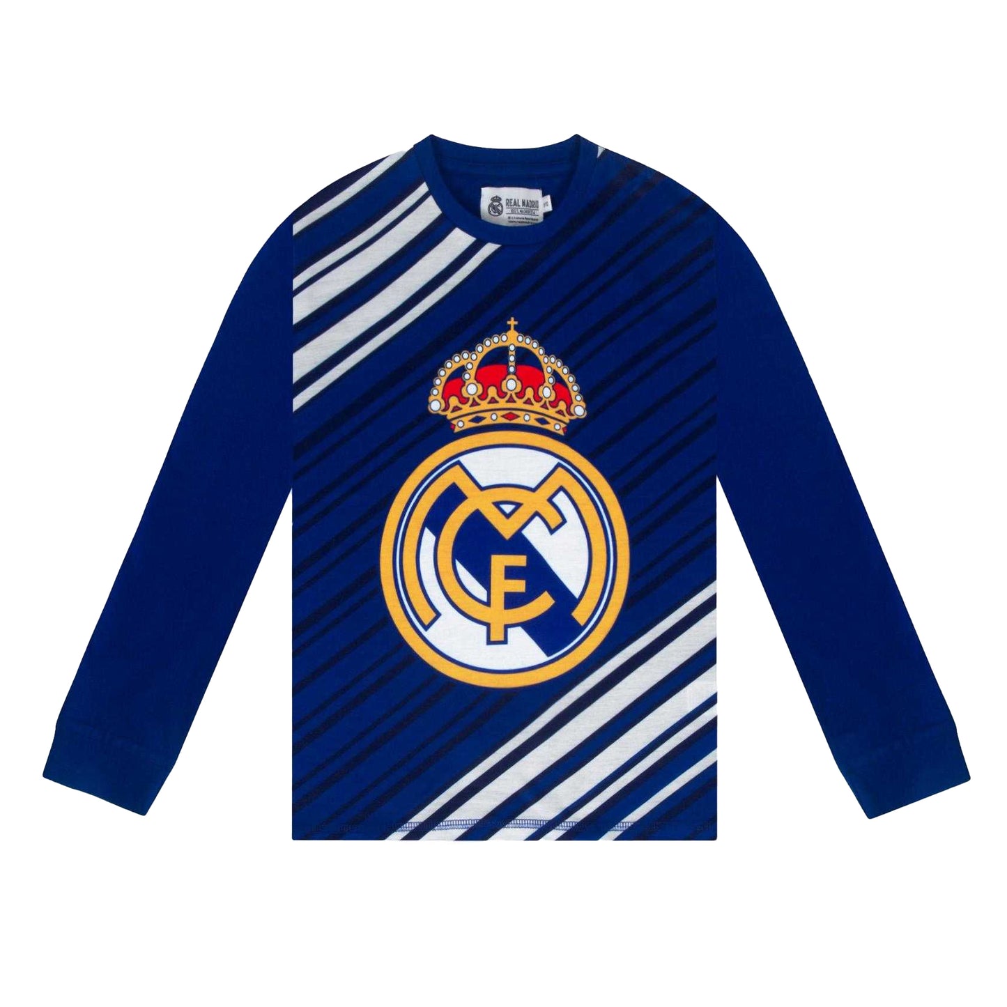 Reflex Blue - Side - Real Madrid CF Boys Long Pyjama Set