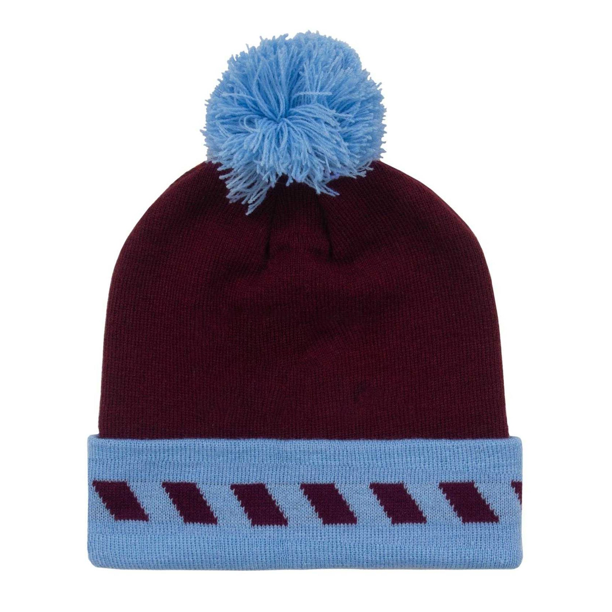 Claret-Blue - Back - Fan Originals Villa 1989 Home Kit Beanie