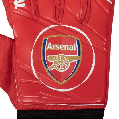 Red - Side - Arsenal FC Boys Goalkeeper Gloves