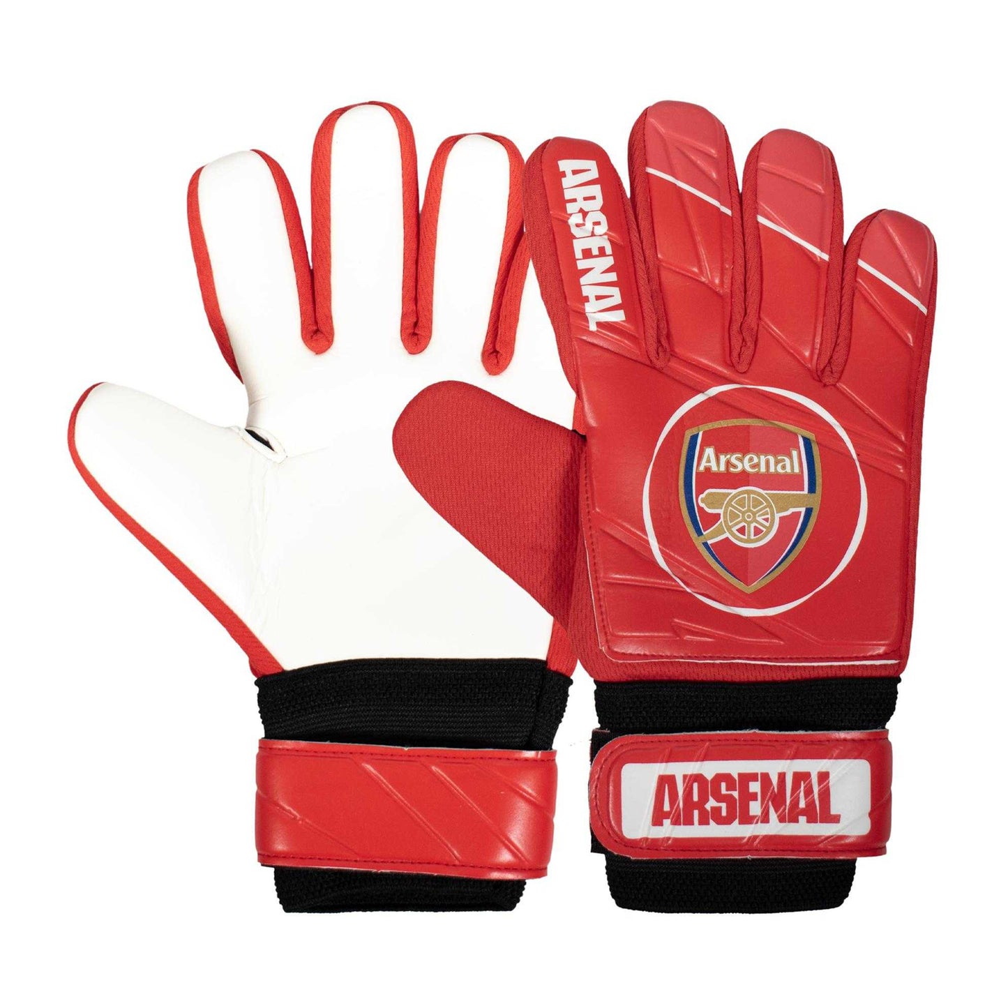 Red - Pack Shot - Arsenal FC Boys Goalkeeper Gloves