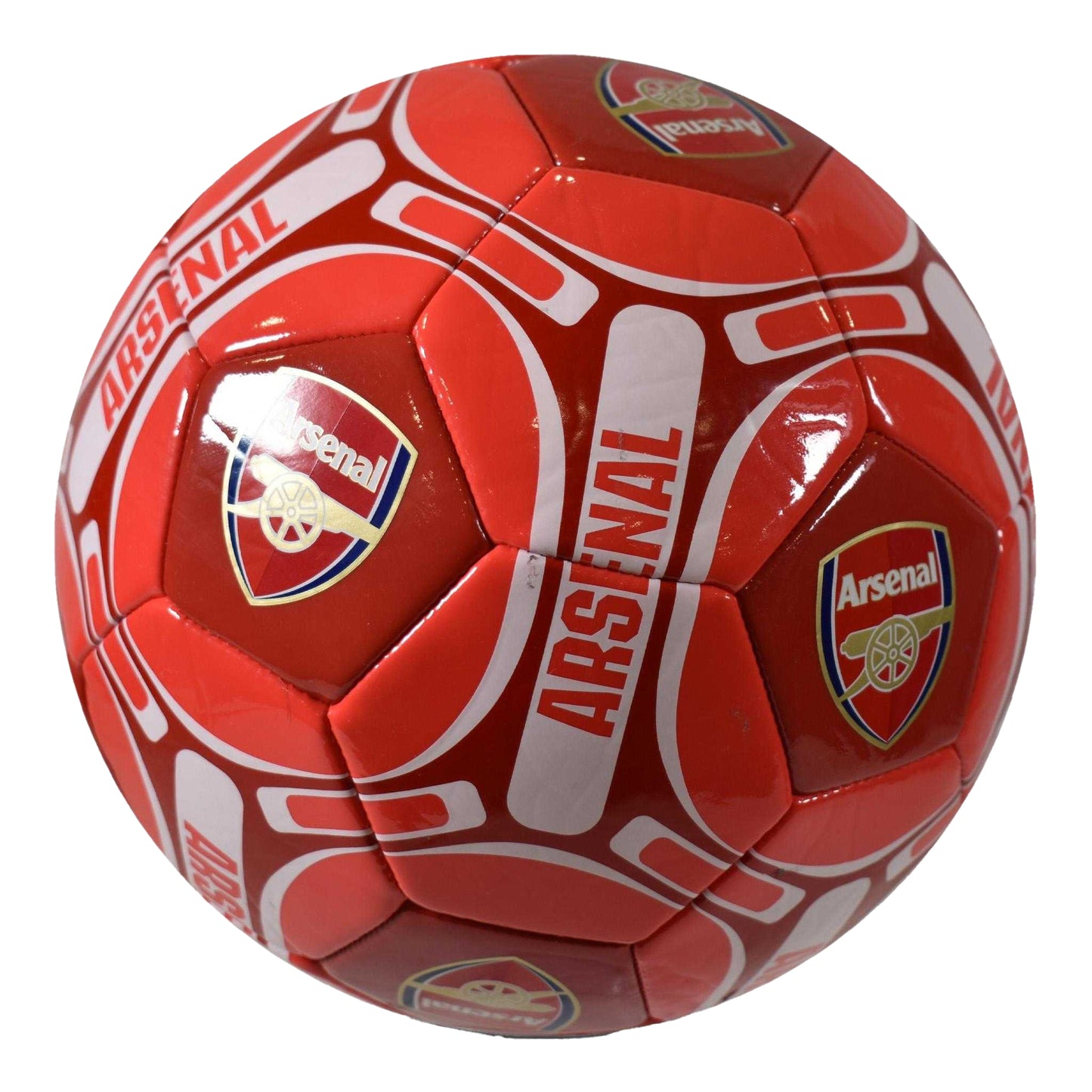 Red-White - Side - Arsenal FC Crest Football