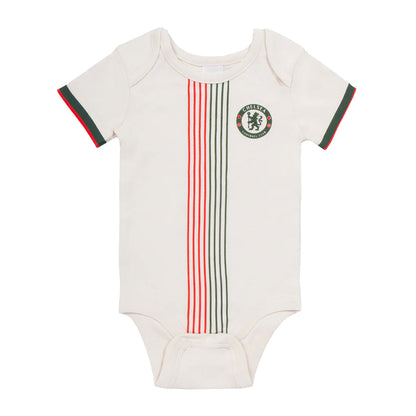 Royal Blue-Off White - Lifestyle - Chelsea FC Baby Bodysuit (Pack of 2)