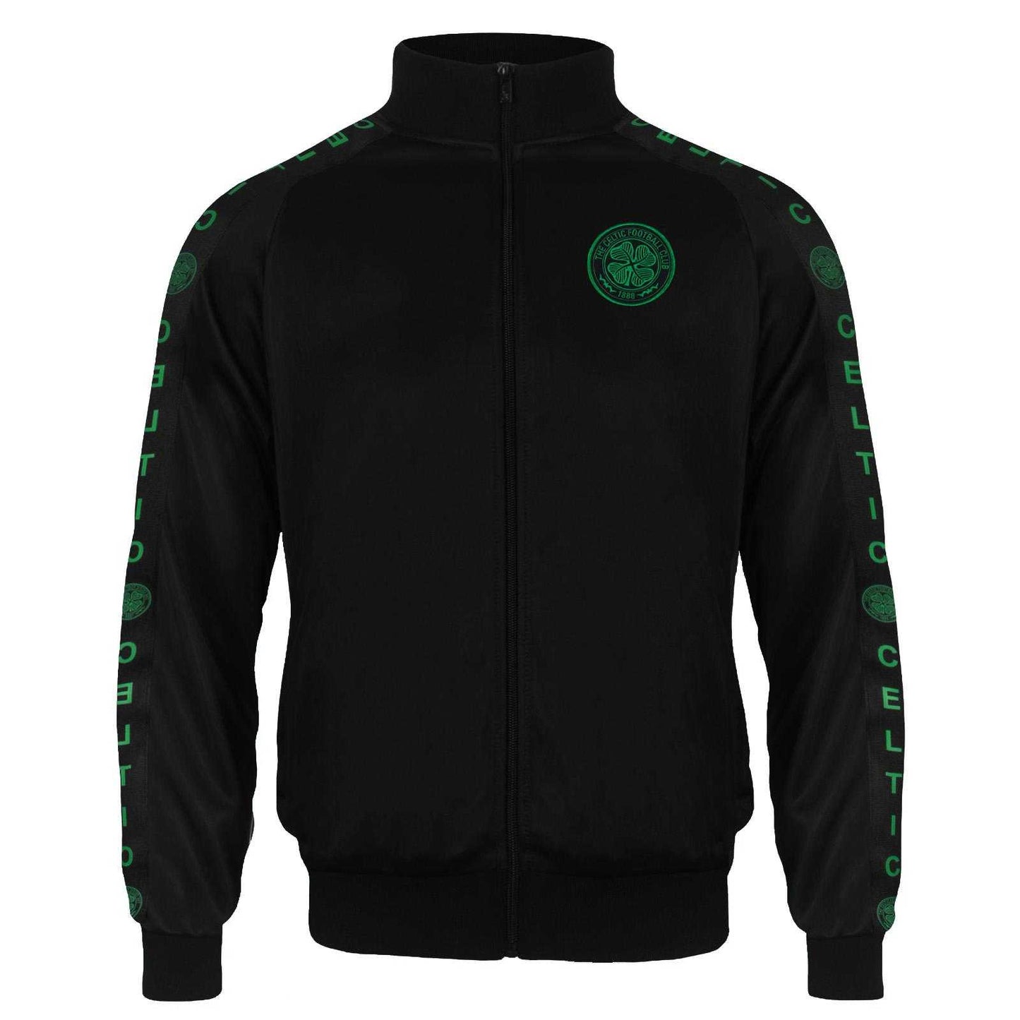 Black - Back - Celtic FC Mens Tracksuit