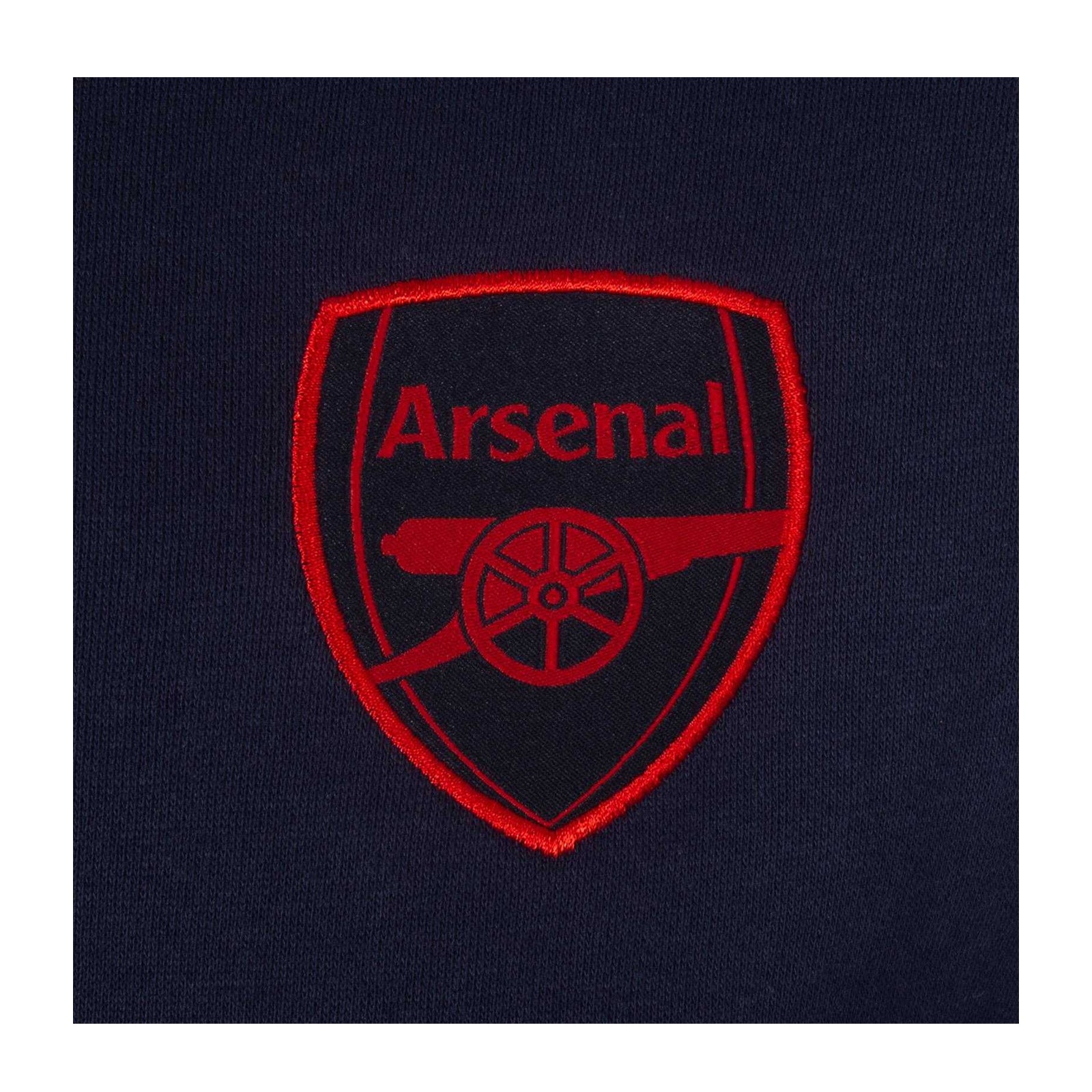Navy Blue - Side - Arsenal FC Mens Taped Sweatshirt