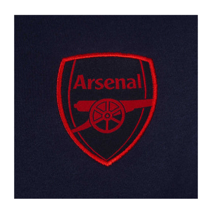 Navy Blue - Side - Arsenal FC Mens Taped Sweatshirt