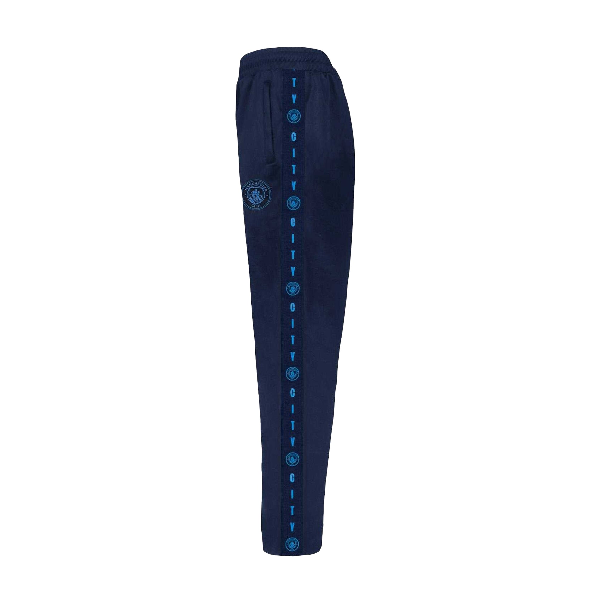 Navy Blue - Lifestyle - Manchester City FC Mens Taped Tracksuit